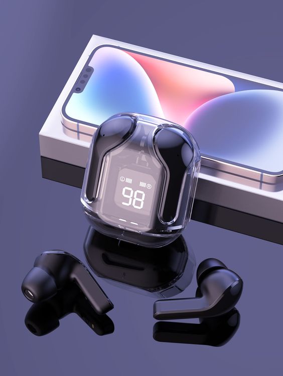 سماعات T6 Crystal اللاسلكية